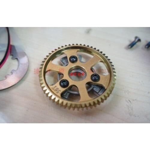 Metal Steel spur gear 65t/54t tooths for 1/10 HRAXXAS E-Revo S Summit Truck RC