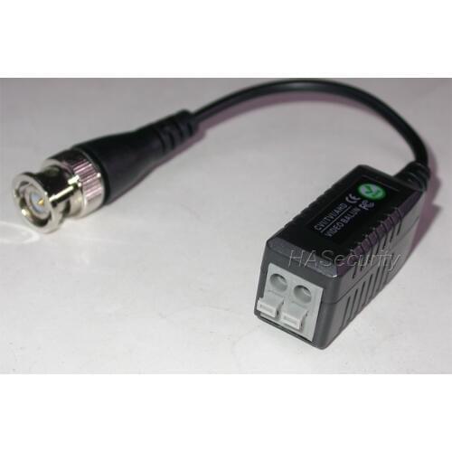 1ch Passive Video Balun ( AHD / TVI / CVI 720P ) for CCTV camera AHD TVI CVI signals (1 pair = 2pcs) 302B
