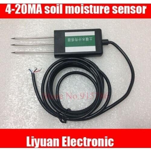 316 stainless steel 4-20MA soil moisture sensor / RS485 moisture meter / 0-5V 100% humidity sensor