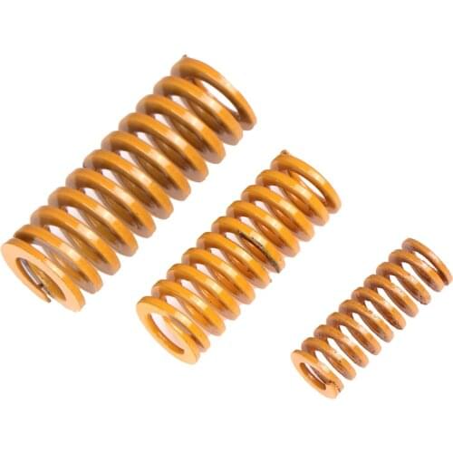 4 Pcs/lot 3D Printer Parts Hot Bed Glass Platform Leveling Spring 15/20/25mm Spring