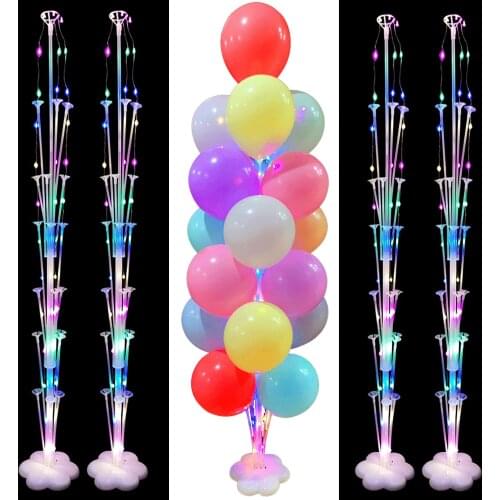 7/13/19 Tube Balloon Holder Balloons Stand Column Ballon Stick Birthday Party Decorations Kids Adult Wedding Christmas Decor