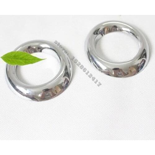 Car Styling ABS Chrome Front+Rear Fog light Lamp Cover Trim For Mitsubishi Lancer/Lancer X/Lancer Evo 2008-2019 Car styling