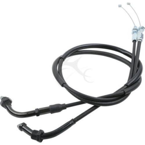 Motorcycle Black Throttle Cable Wire Line Gas For Honda CBR1000RR 04-07 CBR600RR 2003-2012 04 05 06 07 08 09 10 11