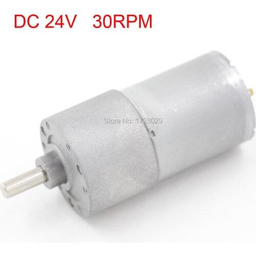 JL-37B3540-216-2430 DC Electric Replacing Reducer Motor Geared DC24V 30RPM DC Gear Motor 24V