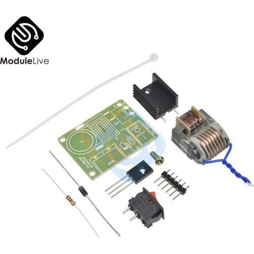 15KV High Voltage Generator Step-up Inverter Arc Cigarette Ignition Coil Module Transformer Electronic Parts Suite 3.7V DIY Kit