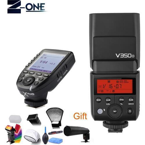 Godox V350O TTL HSS 1/8000s Camera Flash Speedlite Built-in Li-ion Battery + Xpro-O X System Transmitter for Olympus Panasonic
