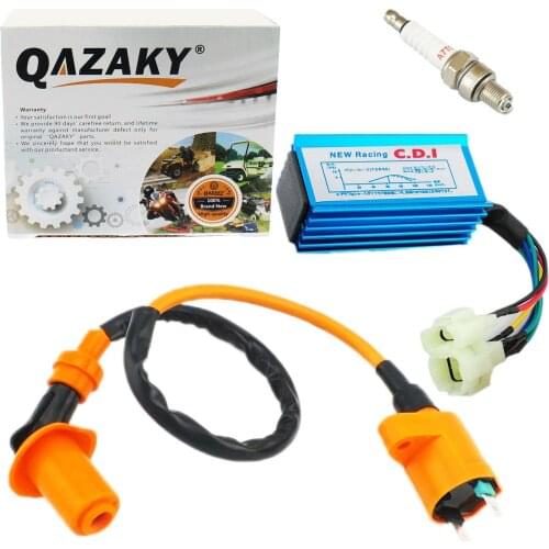 Ignition Coil CDI GY6 50cc-90cc 110cc 125cc 150cc Scooter ATV Go Kart Moped Quad Go Kart Pit Dirt Racing Bike Motorcycle 139QMB