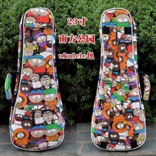 23"24" inch fashion thicker guitarra gig case ukulele bag small guitar backpack children guitar pack piano bags free shipping