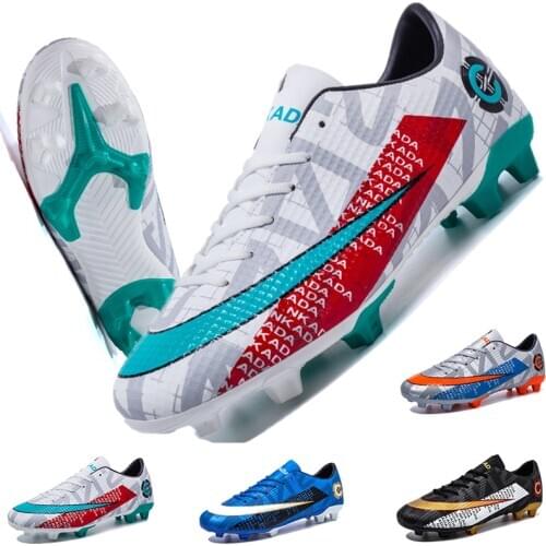 2021 New Football Shoes chuteira futebol Cleats Soccer Shoes Sneakers Men Soccer Boots outdoor Athletic futbol Parent-Kid Shoes
