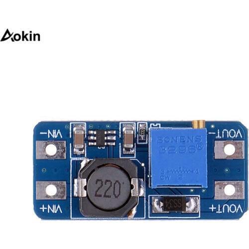 1PCS MT3608 DC-DC Step Up Converter Booster Power Supply Module Boost Step-up Board MAX output 28V 2A for arduino