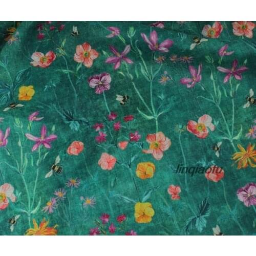 Printing and dyeing plants, pastoral plants, pure ramie printed garment fabrics