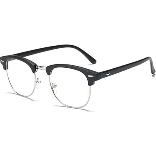 Rivets Blue Light Blocking Glasses Magnifier Women Men Anti Blue Ray Reading glasses Reader Book Newspaper Presbyopia Eyeglasses