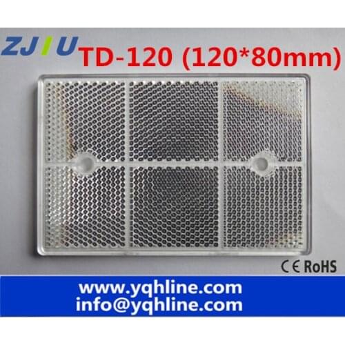 Free shipping 5 pieces TD-120 mirror reflector plate for feedback / Retroreflictive type photoelectric sensor 120*80MM