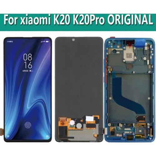 LCD With Frame 6.39'' For Xiaomi Redmi K20 Pro K20 Display Touch Screen Digitizer Assembly Replacement Parts