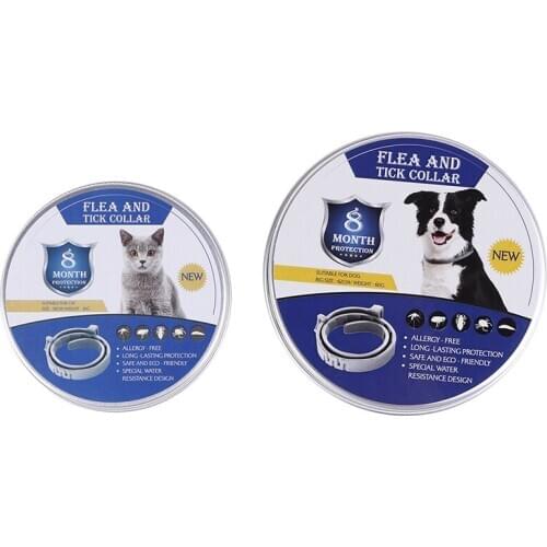 1pc Adjustable Flea and Tick Collar Small Medium Large Dogs 8 Month Protection