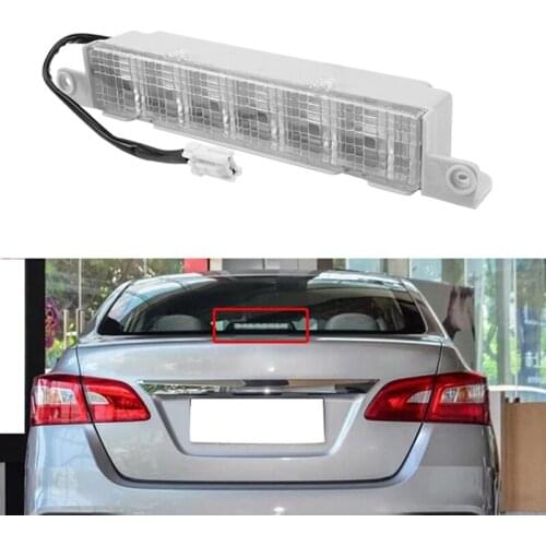 For Nissan Sylphy 2006-2018 Rear High Mount Stop Lamp 3Rd Third Brake Light Rear Tail Light