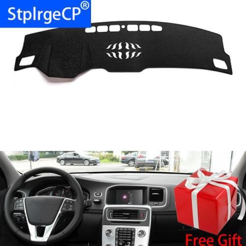 For volvo S60L 2014 2015 2016 2017-2019 dashboard mat Protective pad Shade Cushion Pad interior sticker car styling accessories