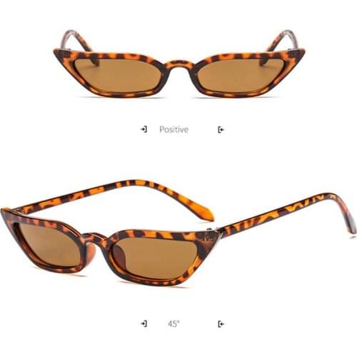 Fashion Retro Eyeglass UV 400 Glasses Motorcycle Equipments Glasses Vintage Triangle Cat Eye Sunglasses Women