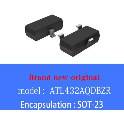 Brand new original ATL432AQDBZR ATL432AQ TL432 screen printing: ZCW3 voltage stabilized transistor SOT-23