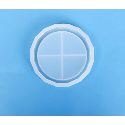 Coaster Silicone Resin Tray Mold Epoxy Resin Mold Suitable for Diy Resin Casting