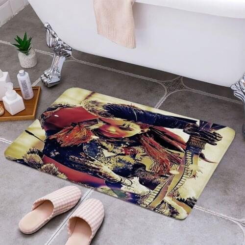 Horizon zero dawn 3D Print Doormats Rectangle Non-Slip DoorMat Bedroom Kitchen Entrance Print Door rugs Dropshipping