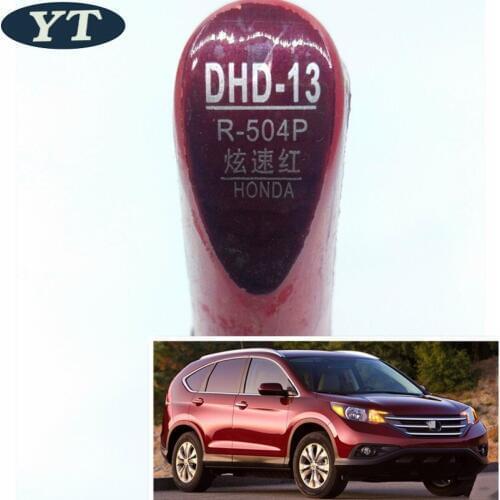 Car scratch repair pen, auto brush paint pen RED color for Honda ACCORD, Fit City Odeysey HRV CR-V Spirior Civic