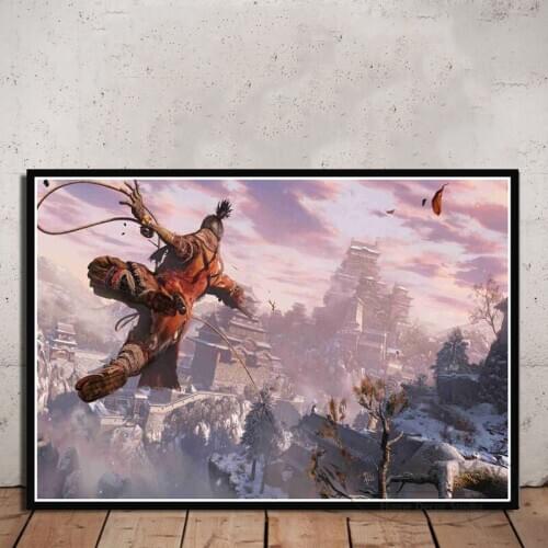Sekiro Shadows Die Twice Posters And Prints Canvas Painting Wall Art Picture Video Game Anime Japan Decoration Home Decor Quadro