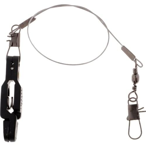 Snap Weight Line Leader Release Clip with Leader for Planer Board Offshore Fishing Downrigger Accessories