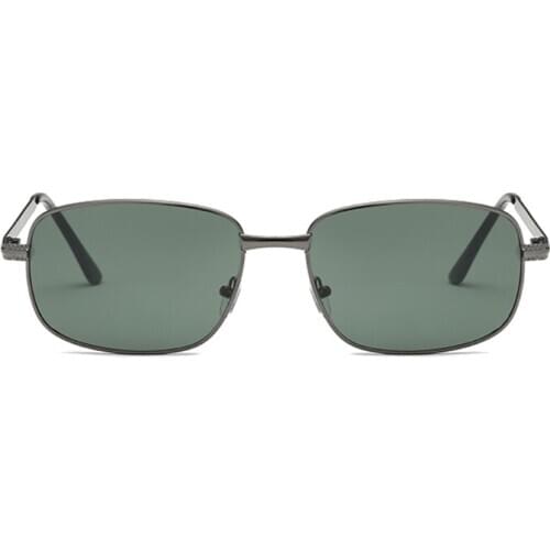 Square Vintage Sunglasses Men Women Fashion Metal Small Frame Sun Glasses For Male Female Luxury Brand Outdoor Oculos De Sol