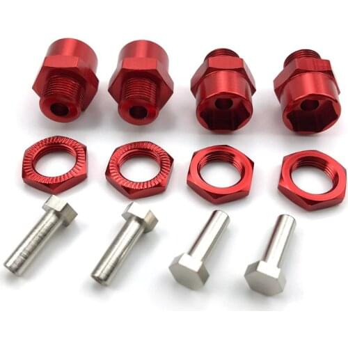 12mm -17mm Extension Wheel Hex Hub Adapter for 1/10 RC Model Car Conversion