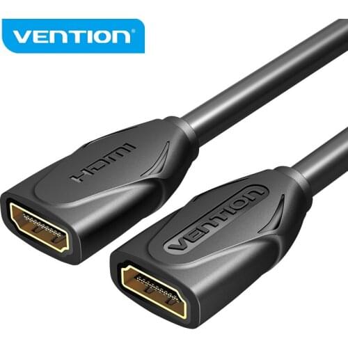 Vention HDMI Extender 4K/60Hz HDMI Extension Cable HDMI 2.0 Female to Female Extension Cable for PS4/3 HDTV PC HDMI Extender