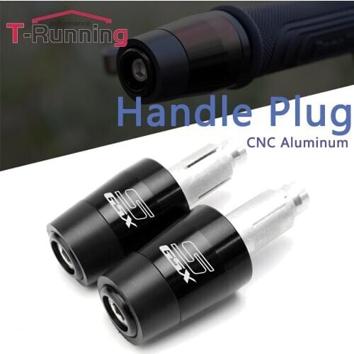 Motorcycle Handle Bar Handlebar Grips End handle Plugs cap For Suzuki GSX-S GSXS 125 150 750 1000 GSX-S125 GSX-S750 GSX-S1000