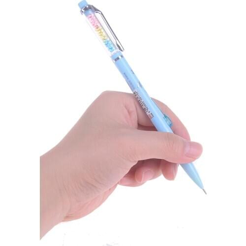 0.5mm colorful rainbow press plastic automatic mechanical pencil for kids school