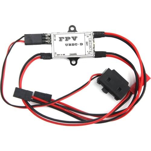 1pc FPV UBEC-D 5.2V/12V 3A BEC Negative Booster Step-down Transformer Power Supply for Transmitting/ Gimbal/ Flight Control