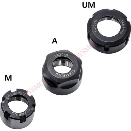 1pc ER11 ER16 ER20 ER25 ER32 Spring Collet Nut precision Clamping Tools for CNC Milling Engraving Machine ER Collet Accessory