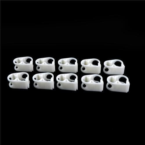 10Pcs DIY Bar Tool Home Brew Syphon Tube Clip Pipe Hose Flow Control Wine Beer Making Clamp Holder House Home Brew 36x17x25mm