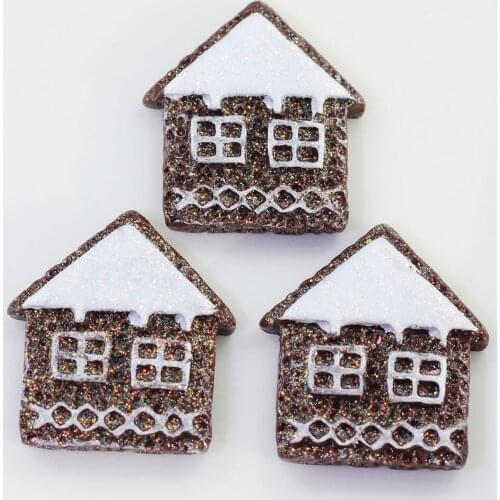 100/50pcs Coffee House Resin Crafts Kawaii Bead Flatback Cabochon Fridge Magnet Scrapbook DIY Accessories Buttons