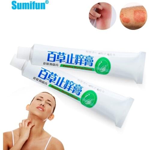20g/Pcs Natural Chinese Medicine Herbal Anti Bacteria Cream Psoriasis Eczema Bumps Psoriasis Ointment Treatment Anti-Itching