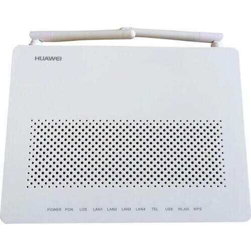 6pcs/Lot HG8546M XPON 4FE WIFI onu Used Second-han xpon WIFI ont XPON ONU without power adapterFree shipping