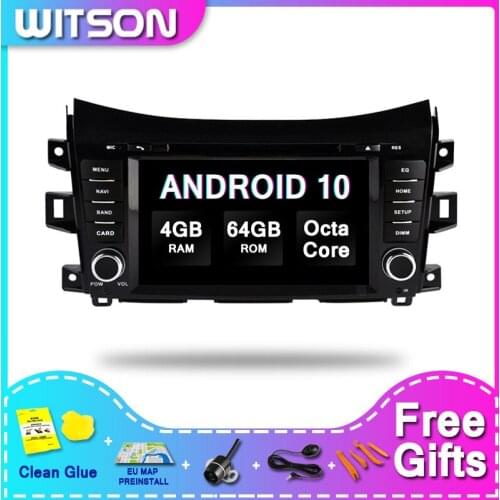 WITSON ANDROID 10.0 Touch Screen Car Radio GPS For NAVARA/NP300/ALASKAN 4GB 64GB