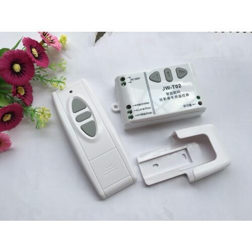Projection Screen Wireless Remote Controller&Receiving Controller JW-T02 315MH or 433MHZ New Alishow free shipping