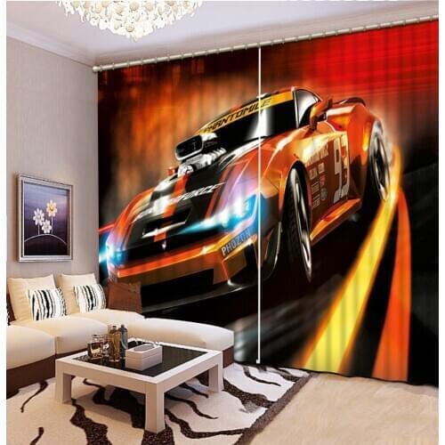 Curtain Design Curtains For Bedroom Color Vehicle Home Bedroom Decoration Blackout Curtain Fabric 3D Curtains
