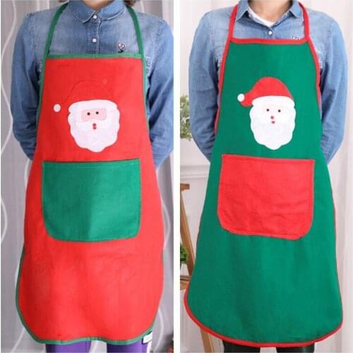 Kitchen Aprons for Women Men Household Aprons Christmas Apron for Cooking Baking Restaurant Pinafore Kitchen Christmas items