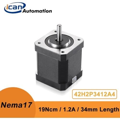 ICAN Nema Motor 17 9Ncm 1.2A 34mm Step Engine