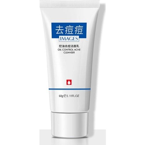Images Oil Control Acne Cleanser Moisturizing Refreshing AcneRemoving Facial Cleanser Hydrating Facial Cleanser Improves Dryness