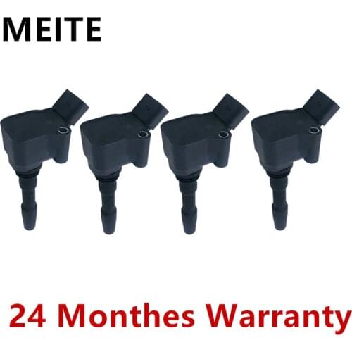 4PCS/Set EA888 Engine Ignition Coils For Audi A1 A3 S3 Q3 TT VW Golf Passat B8 Seat Skoda 1.8/ 2.0TSI 06K 905 110 K 06K905110C