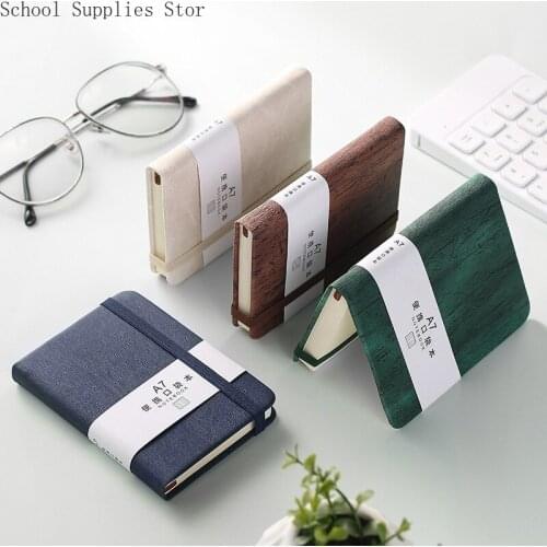 Kawaii 100 Sheets Portable Notebook A6 A7 Journal Notebook Foreign Languages Word Book Vocabulary Memory Study Stationery