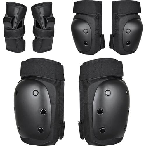 Ice Roller Skating Protective Gear Set Elbow Knee Pads 6 Pcs Wrist Guards Child Safety Protector Kit For Skateboarding Gorgeous