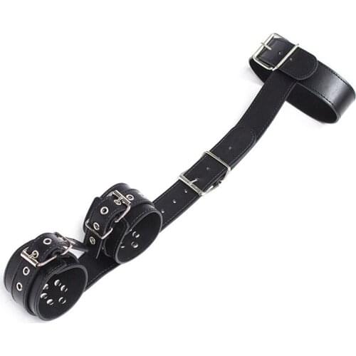 Leather Bondage Tape Sex Games Restraints Slave Sex Collar and Handcuffs Bdsm Toys Exotic Accessories Erotic Sex Toys for Adults