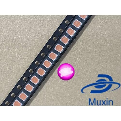 Hot 1000Pcs/lot 2835 Pink SMD LED 0.2W high bright light emitting diode chip leds Free shipping 3.5*2.8*0.8mm 2835 smd led diode